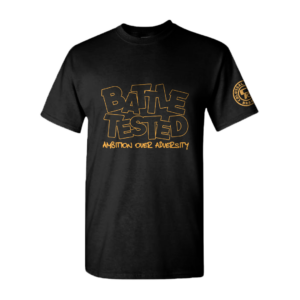 GLOW IN THE DARK COLLECTION - BATTLE TESTED - ORANGE ON BLACK