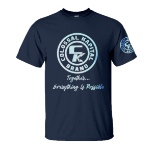 GLOW IN THE DARK COLLECTION - TOGETHER - WHITE ON NAVY