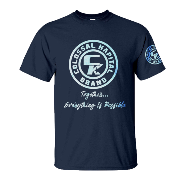 GLOW IN THE DARK COLLECTION - TOGETHER - WHITE ON NAVY
