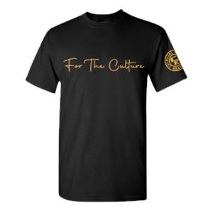 GLOW IN THE DARK COLLECTION - FOR THE CULTURE - ORANGE ON BLACK