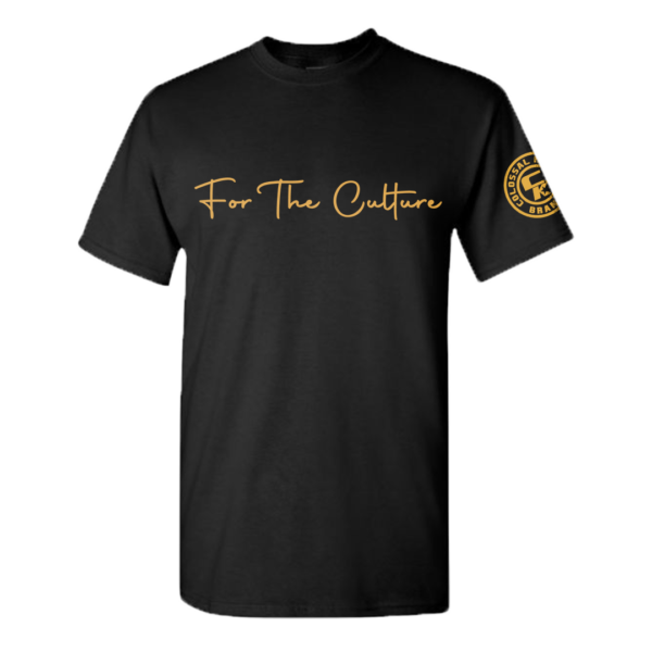 GLOW IN THE DARK COLLECTION - FOR THE CULTURE - ORANGE ON BLACK