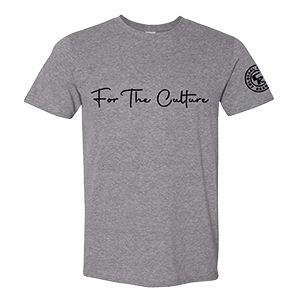 FOR THE CULTURE - BLACK LOGO